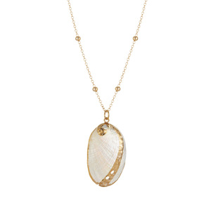 Nouveau Collier Pendentif Coquillage Plaqué Or 2026 – Style Bohème Minimaliste, Breloque Conque Naturelle, Bijou Coquillage Cauris, Cadeau Idéal pour Fille - Product Image 6