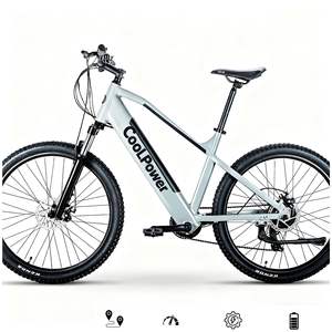Vélo de montagne électrique banlieue batterie au Lithium Scooter adulte lumière 26 pouces moteur Central 9 vitesses 36V 350W - Product Image 2