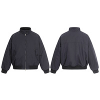 Blouson Bomber Classique Américain 11KN, Col Montant, Coupe-Vent, Manteau Décontracté, Vêtement d'Extérieur Streetwear Personnalisé