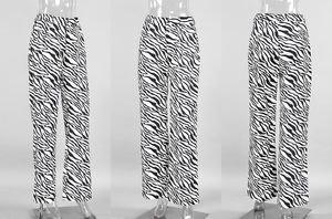 Enyami donna Boho <span class=keywords><strong>Palazzo</strong></span> <span class=keywords><strong>a</strong></span> gamba larga spiaggia abbottonata Zebra <span class=keywords><strong>a</strong></span> vita alta Lounge viaggi vacanze abiti <span class=keywords><strong>con</strong></span> tasche - Product Image 5