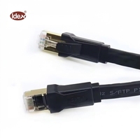 Produsen Cat8 SFTP kabel Ethernet datar kabel Patch RJ45 konektor Cat8 kabel Patch komunikasi