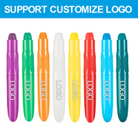 12 couleurs bricolage peinture Crayons même la coloration Diptable peinture Crayons rotatifs pour les enfants améliorent la Perception des couleurs