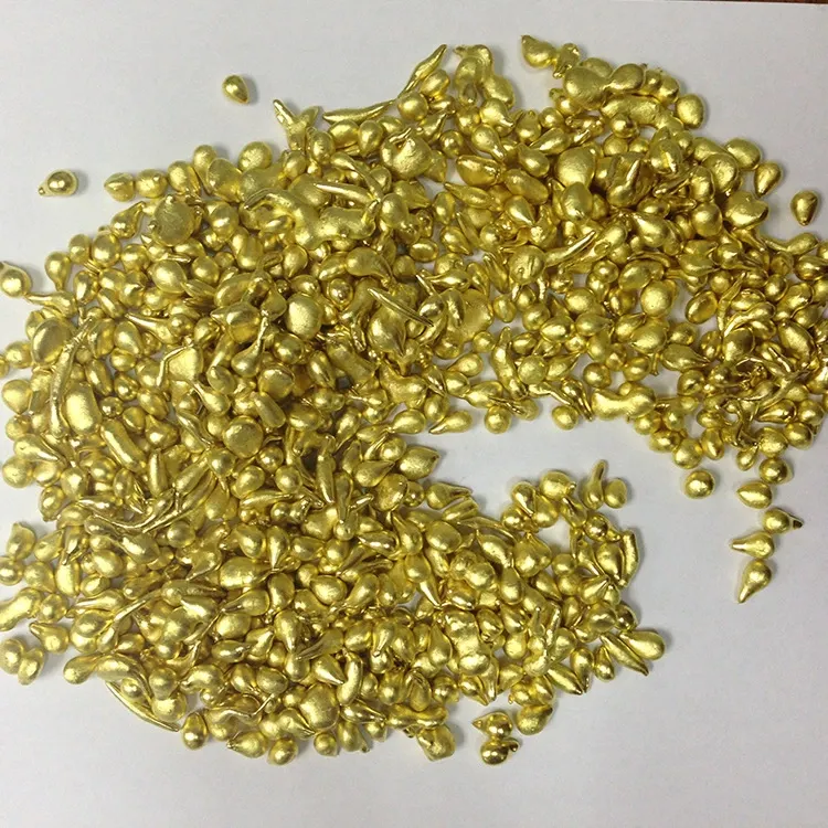 Grains de laiton H65 personnalisés chinois grains de laiton respectueux de l'environnement fabricants de grains de laiton dongguan