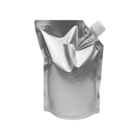 1/2 gallons 5 litres 8 litres sacs en papier d'aluminium mylar pour boisson à cocktail réutilisables personnalisés avec bec verseur