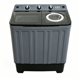 Lave-linge semi-automatique à double cuve avec essoreuse pour vêtements lavés à la main - Product Image 1