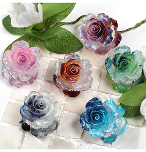 Heavy Duty Double Face Rose Poterie Diamant Boule Fine Glitter Accessoires Nouvelle Chaîne D'approvisionnement Mondiale pour Les Projets De Bricolage - Product Image 5