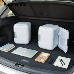 Mini Refrigerador Portátil para Auto de 4L, Congelador Eléctrico de 12V con Compresor, Doble Zona de 25L, Enfriamiento y Calentamiento para Almacenamiento de Cerveza y Bebidas - Product Image 6