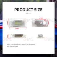 Bombilla LED para Maletero de BMW E81 E82 E87 E88 E90 E92 F30 F32 E39 E60 E61 F10 F11 E65 E66 F01 F02 X1 E84 X5 E53 E70