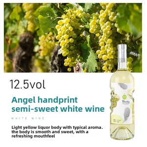 Vin rouge sec 750 ml 12,5 % vol, vin blanc avec bouteille créative personnalisée en forme de doigt, approvisionnement en vrac pour l'industrie de la restauration - Product Image 5