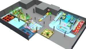 Trampoline d'intérieur pour adultes et enfants, parc de saut, à prix d'usine, en vente - Product Image 6