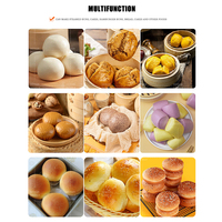 Machine commerciale à pain vapeur, diviseuse et bouleuse de pâte, machine à former des boules de pâte pour boulangerie