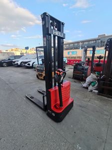 1,5 toneladas, 1500kg, altura de elevación, 3500mm, Walkie, apilador de peatones, carretilla elevadora eléctrica con batería completa - Product Image 2