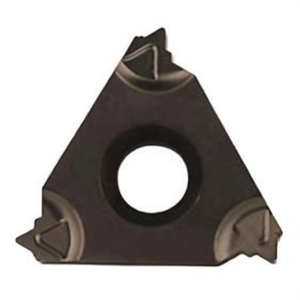 Plaquette de filetage de type E isométrique à profil complet, usinée avec précision, avec brise-brisures fritté - Product Image 1