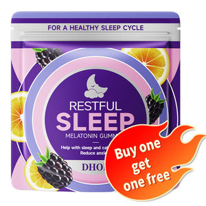 Koop er één, krijg er één gratis: Diepe slaap & angstverlichting gummies - Melatonine, GABA, <span class=keywords><strong>Ashwagandha</strong></span> & 10+ natuurlijke ingrediënten - Product Image 2