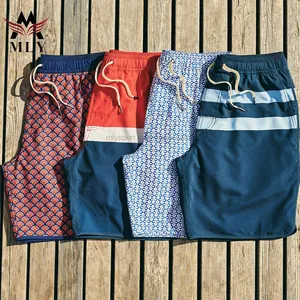 MLY Designer Bades horts Badeanzug Herren Spandex Shorts mit Taschen Badehose Herren