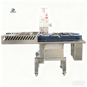 Baquetas <span class=keywords><strong>de</strong></span> <span class=keywords><strong>pollo</strong></span>, trotones <span class=keywords><strong>de</strong></span> pie <span class=keywords><strong>de</strong></span> cerdo, Media Sierra dividida, piernas <span class=keywords><strong>de</strong></span> <span class=keywords><strong>pollo</strong></span>, máquina divisora, pies traseros <span class=keywords><strong>de</strong></span> cerdo, Media máquina cortadora - Product Image 1