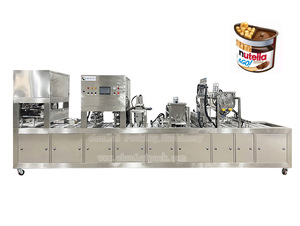 Tự Động Finger Biscuit <span class=keywords><strong>Stick</strong></span> Nhúng Sữa Sô Cô La Lây Lan Cup Điền Niêm Phong Máy Đóng Gói - Product Image 2