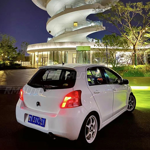 Per Toyota Yaris 2008 -- Spoiler sul tetto del 2013 anno stile fabbrica Kit carrozzeria alare posteriore accessori in plastica <span class=keywords><strong>ABS</strong></span> - Product Image 6