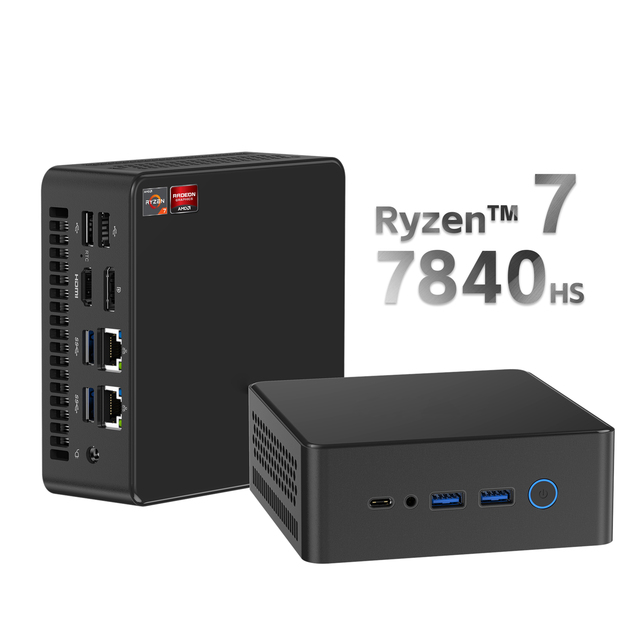 Extreme Gaming Mini PC AMD Ryzen 7 7840HS DDR5 RAM Mini Desktop Factory Price OEM ODM Ordinateur De Jeu Computadora Para Juegos