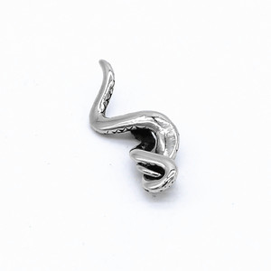 Collar con colgante de serpiente yunnique, acero inoxidable 316, signo del zodiaco animal, joyería unisex, accesorio de moda - Product Image 2