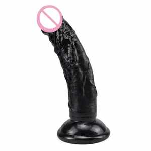 Flexibele zachte realistische transparante dikke vloeibare siliconen waterdichte anale plug buttplug erotische penis zuignap draagbare volwassene - Product Image 2