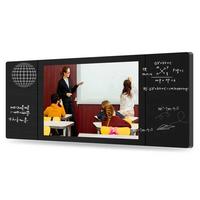 Pantalla Interactiva Plana 4K UHD de 85 Pulgadas, Pizarra Inteligente con Pantalla Táctil, Android/Windows, 120Hz, para Aulas Escolares y Reuniones