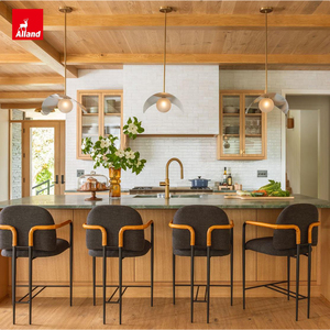 Allandcabinet, Famosa Marca China de Muebles Modulares Completos, Tableros de Melamina con Acabado de Madera, Estilo Europeo, Isla de Cocina en Venta - Product Image 5