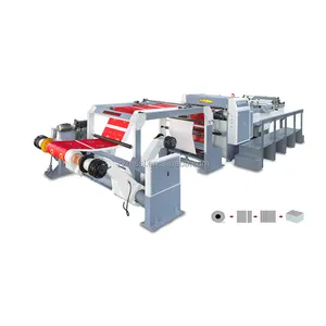 Máquina de corte automática de papel para rolos enormes, máquina de corte de folhas para carretel enorme, rotativa de alta velocidade