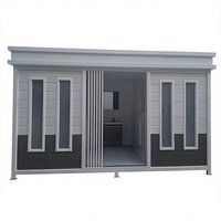 Toilettes mobiles modernes en acier, écologiques et portables, pour parcs sportifs et espaces publics extérieurs – Fournisseur chinois