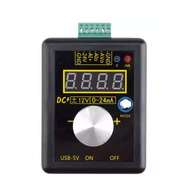 Verification of High-precision Handheld 0-12V/0-4-20mA Voltage and Current Signal Generator