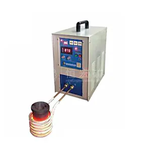 (Originele Fabriek Verkoop) Mini Gold Electric Smeltovens Met 1Pc Pure Grafietsmeltkroes Hoge Frequentie Inductie Smelter