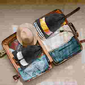 Sac de rangement non tissé personnalisé Sac de transport portable Organisateur pour accessoires de chaussures Grande capacité Sac à chaussures de voyage durable - Product Image 6