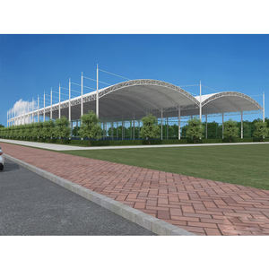 Carpa Deportiva para Estadios al Aire Libre, Carpa para Campos de Fútbol, Carpa para Pistas de Pádel, Carpa para Canchas de Baloncesto, Estructura Tensada, Techo Deportivo - Product Image 2