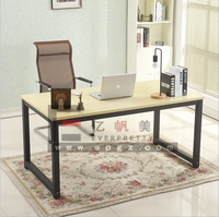 Meubles de bureau modernes, poste de travail en bois pour le personnel avec cloison en acrylique, table de travail pour 4 personnes, bureau robuste pour salle de bureau à vendre