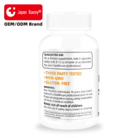 Fabricant de compléments d'acide alpha-lipoïque OEM, sans gluten, pour la santé des nerfs, non OGM, 120 capsules d'acide alpha-lipoïque pour adultes