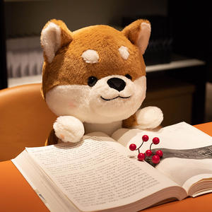 Kawaii sarılın doldurulmuş hayvan <span class=keywords><strong>shiba</strong></span> <span class=keywords><strong>inu</strong></span> köpek peluş oyuncak peluş köpek yastık ciltsiz mevcut - Product Image 4