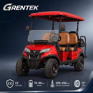 Carrito de Golf GRENTEK, Precio Competitivo de Fábrica, Buggy de Golf Todoterreno, Carrito de Golf Eléctrico de Alto Rendimiento, 4 Plazas, para Carreteras No Públicas - Product Image 1