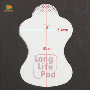 Bantalan elektroda Ems berbentuk labu tambahan pemijat tubuh pemijat fisioterapi untuk mesin puluhan <span class=keywords><strong>Unit</strong></span> puluhan Gel untuk rasa sakit - Product Image 5