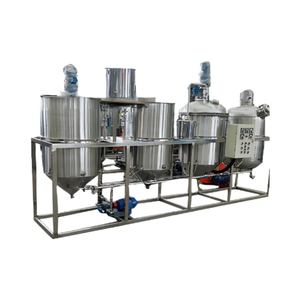 Raffinage d'huile de coco / Huile d'avocat / <span class=keywords><strong>Mini</strong></span> raffinerie de pétrole brut / Machine de raffinage d'huile comestible à petite échelle - Product Image 2