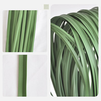Herbe en fil de fer plastique vert réaliste de 100 cm de haute qualité pour espaces intérieurs et extérieurs, décoration de la maison, décorations de mariage