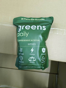 Suplemento Vegano de Espirulina Verde en Gomitas de Oso 224, Marca Privada OEM, Gran Venta, Promueve la Digestión, 28 Paquetes para Adultos - Product Image 6