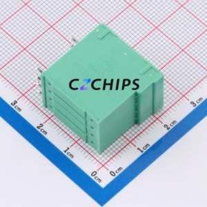 MX15EDGRH-3.81-2*04P-GN01-Cu-A Plug-in Terminal Block Bent Lead Through Hole,P=3.81mm Board-to-Board / Socket Closed 2x4P 3.81mm - Product Image 2