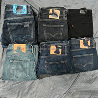 Jeans d'occasion C30, vêtements en denim de seconde main, vente en gros de vêtements Ukay Ukay, vêtements de créateurs pour hommes et femmes