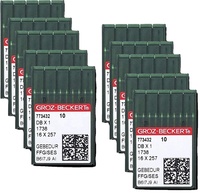 Aiguilles à broder en acier inoxydable de haute qualité, très vendues, pour machine à coudre, 65/9 75/11, lisses, Taixing DB Sewing