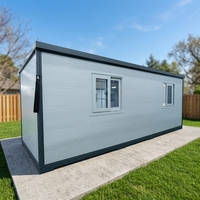 Conteneurs pliables et extensibles de 20 pieds, personnalisés pour l'habitation, extérieur et intérieur sur mesure, cabine préfabriquée, directement de l'usine