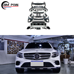 Kit carrozzeria stile <span class=keywords><strong>GLC</strong></span> <span class=keywords><strong>classe</strong></span> X253 GLC43 di alta qualità con paraurti anteriore auto diffusore posteriore punte di scarico Kit auto - Product Image 1