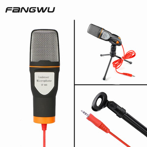 Hot Sale Sf666 Low Noise Sound Card Studio Recording Microphone - Product Image 1