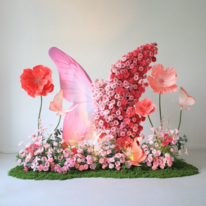 Farfalle Giganti Artigianali in Organza per Decorazioni di Vetrine, Saloni, Matrimoni ed Eventi, Accessori per Foto - Product Image 4