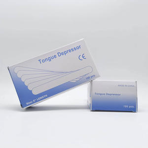 Nouvel équipement de réadaptation de clé d'abaisse-langue d'attelle de doigt en bois emballé individuellement jetable d'exportation - Product Image 5