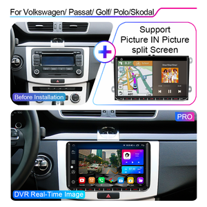 Autoradio Multimediale Lehx per Volkswagen VW Passat B6 B7 CC Tiguan Touran <span class=keywords><strong>Golf</strong></span> <span class=keywords><strong>Polo</strong></span>, Android 12, <span class=keywords><strong>2</strong></span> Din, DVD, CarPlay - Product Image 5